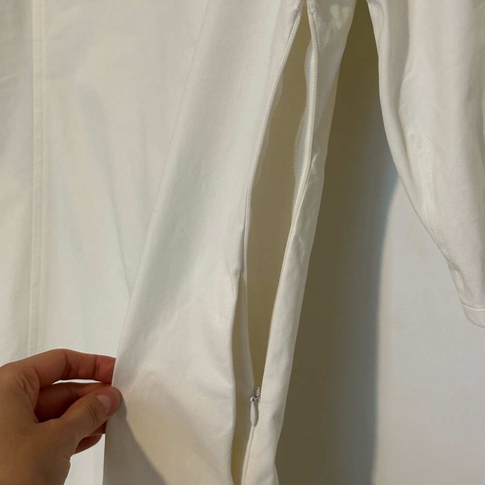 White Puff Sleeve Dress by Attersee - Picture 5 of 5